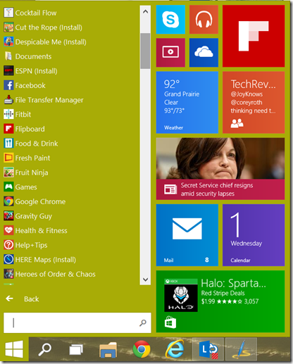 StartMenuApps StartMenuApps