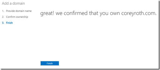 SyncConfirmDomainComplete SyncConfirmDomainComplete