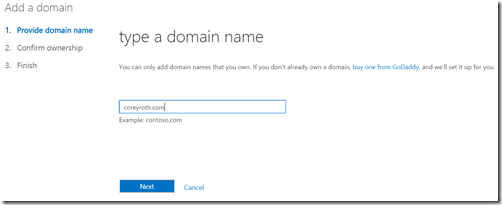 SyncConfirmDomainInput SyncConfirmDomainInput