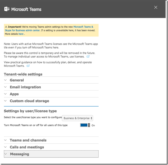 TeamsAdminSettingsMigrated