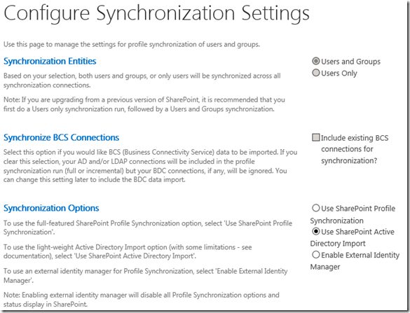 UPSSynchornizationSettingsUseADImport UPSSynchornizationSettingsUseADImport