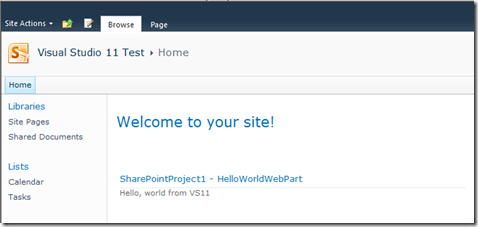 VS11DO365SandboxedWebPart VS11DO365SandboxedWebPart