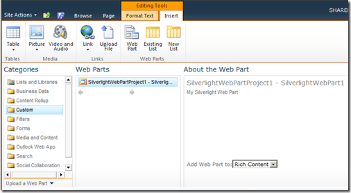 VS11DPAddSilverlightWebPart VS11DPAddSilverlightWebPart