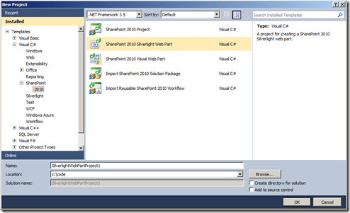 VS11DPNewSharePointSilverlightProject VS11DPNewSharePointSilverlightProject