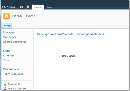 VS11DPSilverlightWebPart VS11DPSilverlightWebPart