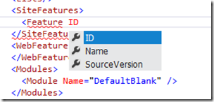 VS11SiteDefinitionOnetXmlFeature VS11SiteDefinitionOnetXmlFeature