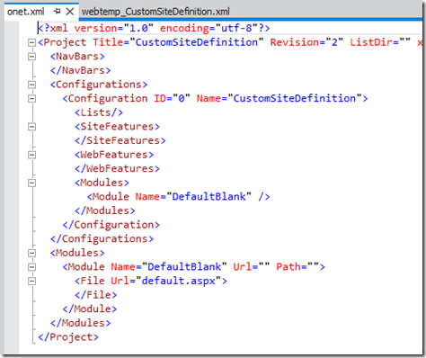 VS11SiteDefinitionOnetXml