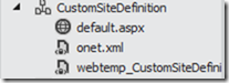 VS11SiteDefinitionSolutionExplorer VS11SiteDefinitionSolutionExplorer