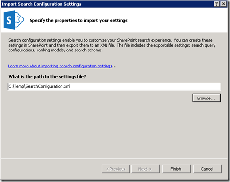 VS2012SearchConfigurationImportSettings