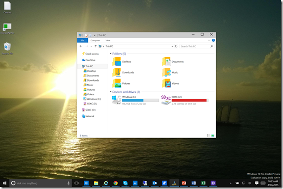 W10B10074FileExplorerSurfacePro3 W10B10074FileExplorerSurfacePro3