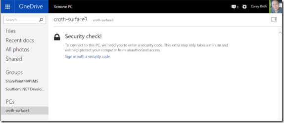 Windows10U2OneDrivePCFilesSecurityCheck