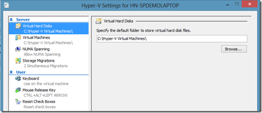 Windows8HyperVSettings Windows8HyperVSettings